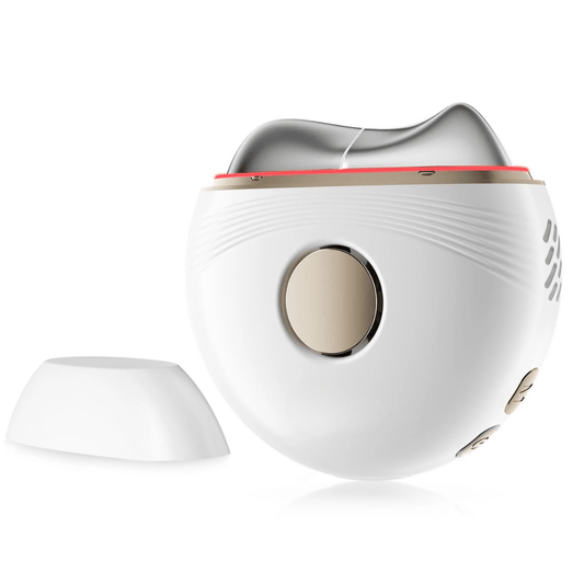 Gua Sha Beauty Gerät – Elektrischer EMS Massage mit Wärme - & Kältetherapie für Hautstraffung, Anti - Aging & Reduzierung von Schwellungen - Lumavie