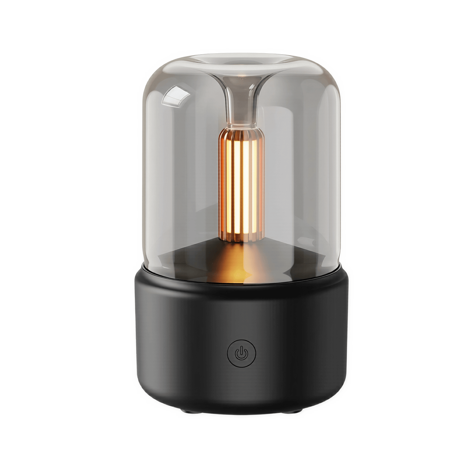 LumaCandle Diffuser – Tragbarer USB - Aroma - Luftbefeuchter mit 120 ml Tank & LED - Kerzenlicht für entspannende Duftmomente - Lumavie