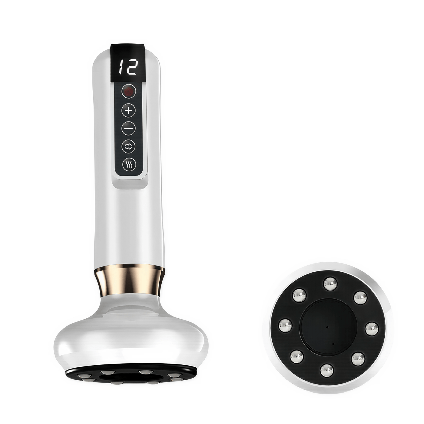 LumaSculpt Pro – Elektrischer Gua Sha & Vakuum - Massager mit Infrarot gegen Cellulite - Lumavie