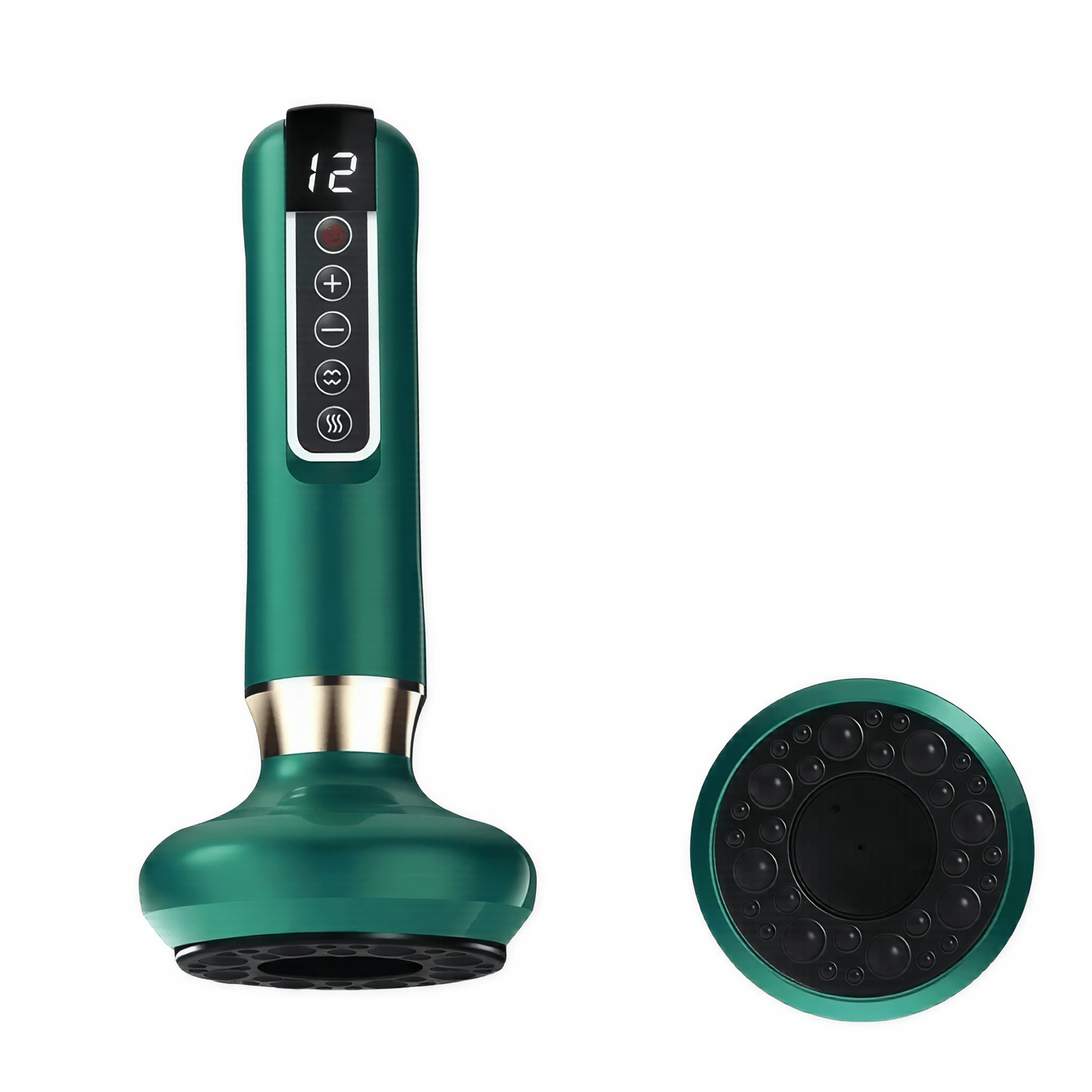 LumaSculpt Pro – Elektrischer Gua Sha & Vakuum - Massager mit Infrarot gegen Cellulite - Lumavie