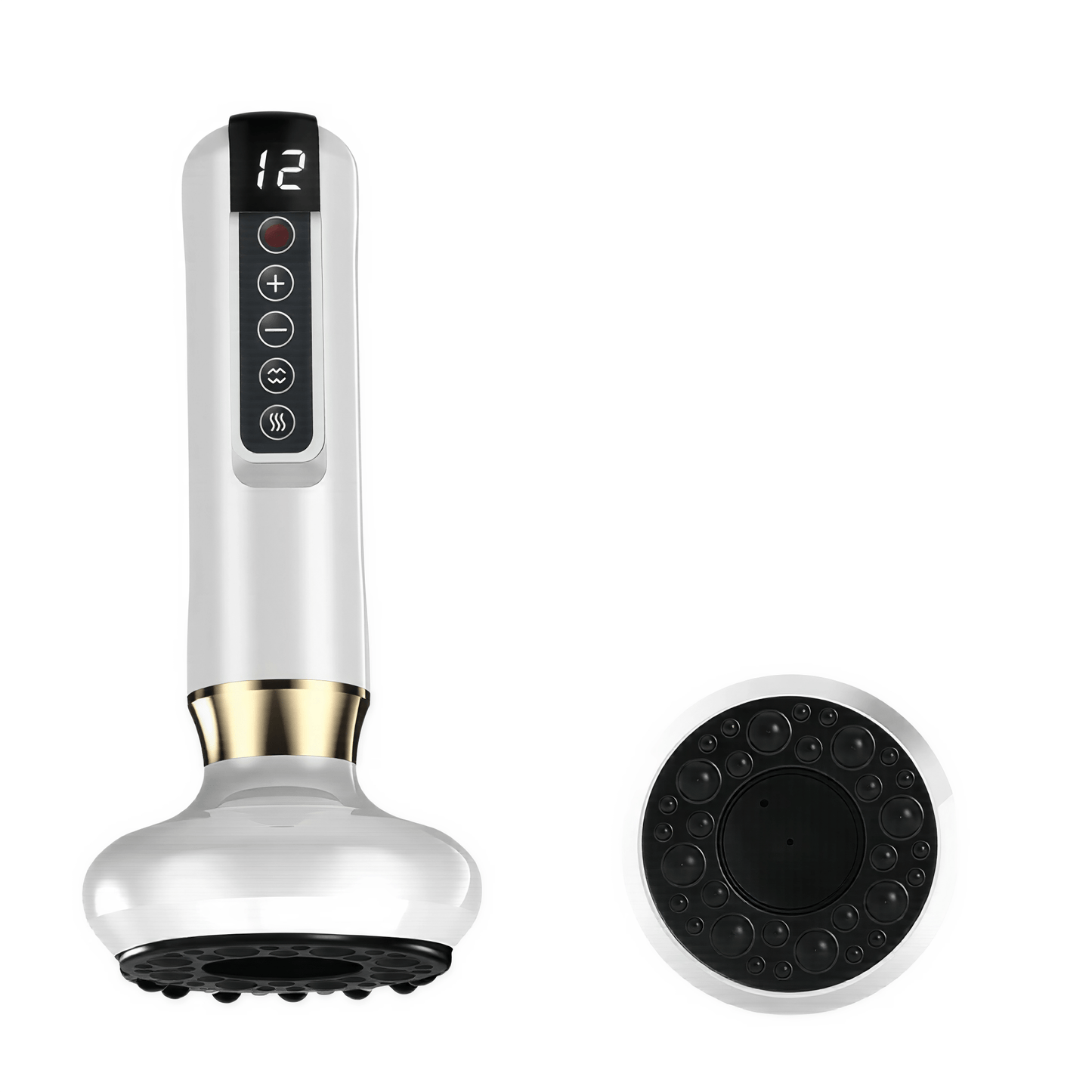 LumaSculpt Pro – Elektrischer Gua Sha & Vakuum - Massager mit Infrarot gegen Cellulite - Lumavie