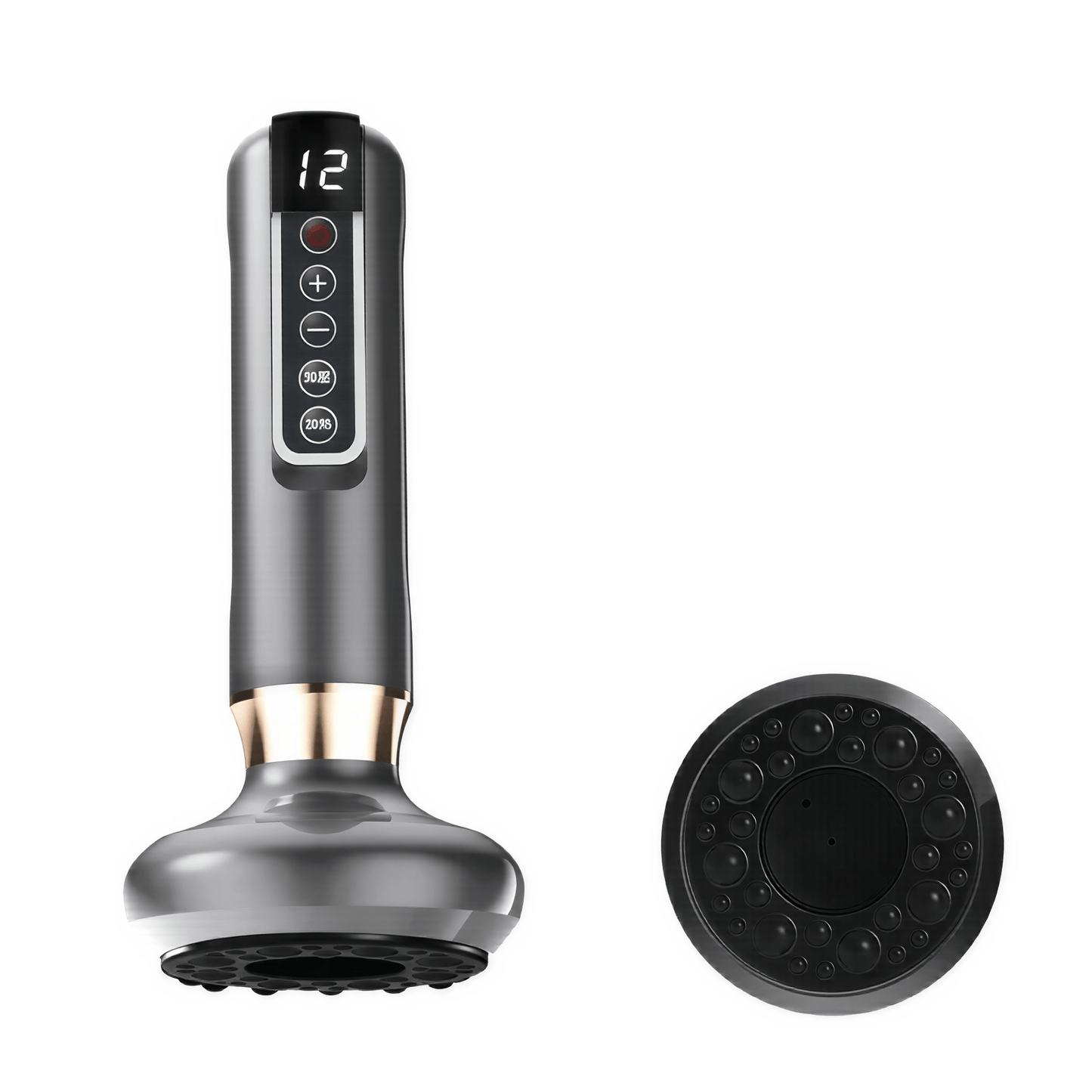 LumaSculpt Pro – Elektrischer Gua Sha & Vakuum - Massager mit Infrarot gegen Cellulite - Lumavie