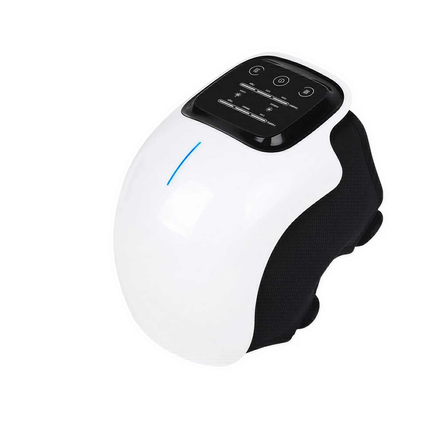 ReLuma Knie - Massagegerät - Intelligentes Therapiegerät für Kniegelenk mit Wärme & Vibration gegen Schmerzen, Schwellung & Steifheit - Lumavie