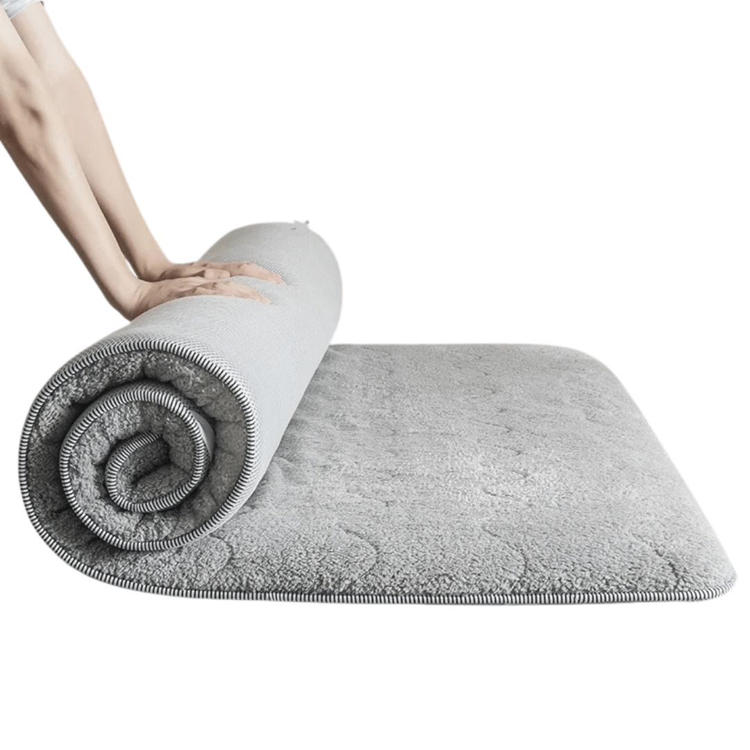 Schlaftopper Wolle – Faltbare & dicke Auflage für Winter, warme Ergänzung für Schlafzimmer, Wohnräume & Gästezimmer - Lumavie