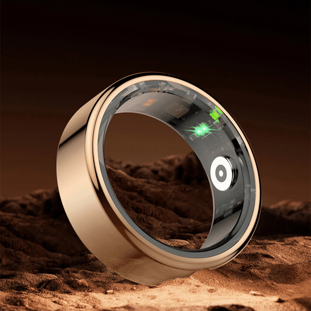 Smart Ring R02 – Hochmoderner Gesundheits - Tracker im Ringformat mit Schlaf - & Herzfrequenzüberwachung für Männer & Frauen - Lumavie