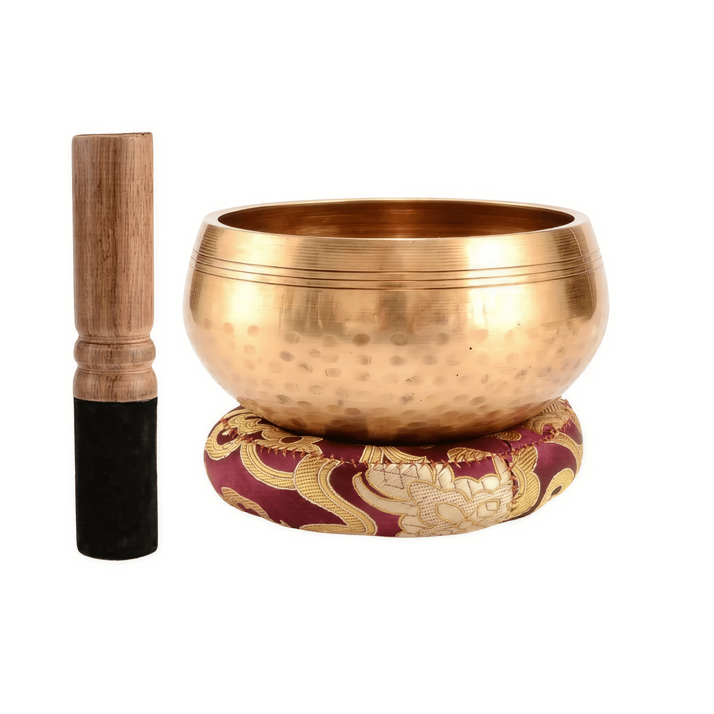 TibetiSoul Meditationsschale - Original tibetische Klangschale für tiefenentspannte Meditation, Yoga - Rituale & emotionale Balance - Lumavie