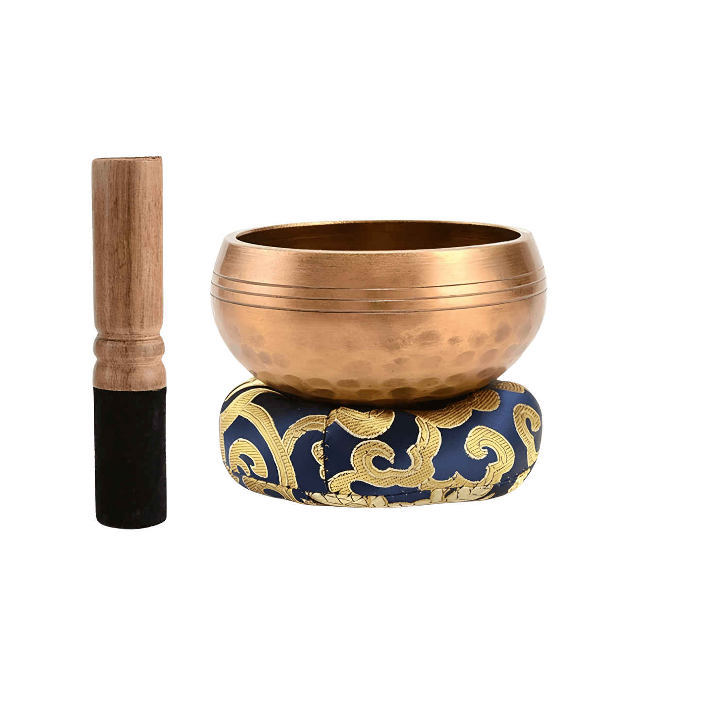 TibetiSoul Meditationsschale - Original tibetische Klangschale für tiefenentspannte Meditation, Yoga - Rituale & emotionale Balance - Lumavie