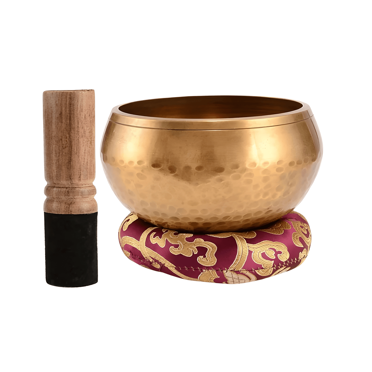 TibetiSoul Meditationsschale - Original tibetische Klangschale für tiefenentspannte Meditation, Yoga - Rituale & emotionale Balance - Lumavie