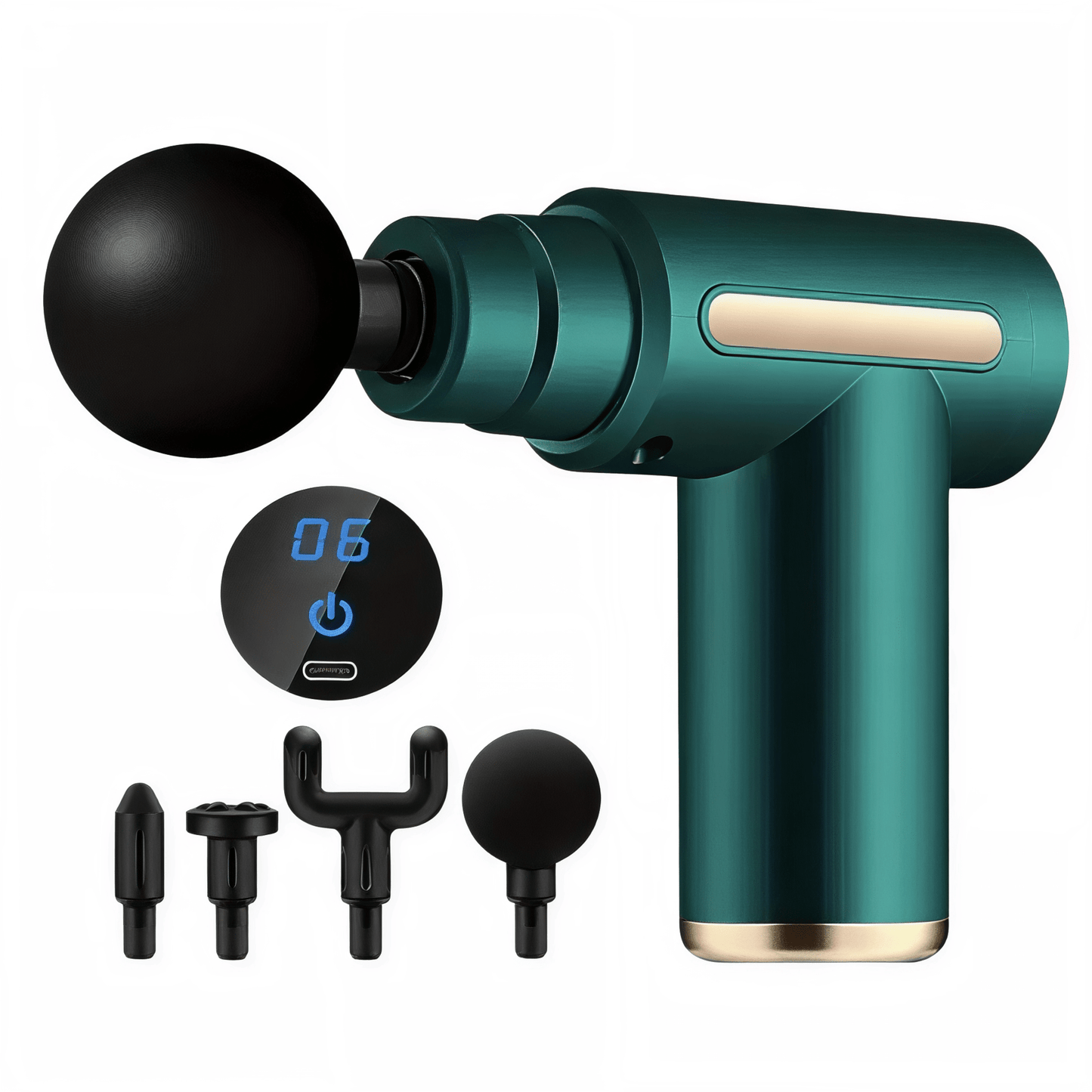 Tragbare Mini - Massagepistole – Handlicher Muskel - Massager für Tiefengewebemassage & Regeneration von Nacken & Körper - Lumavie