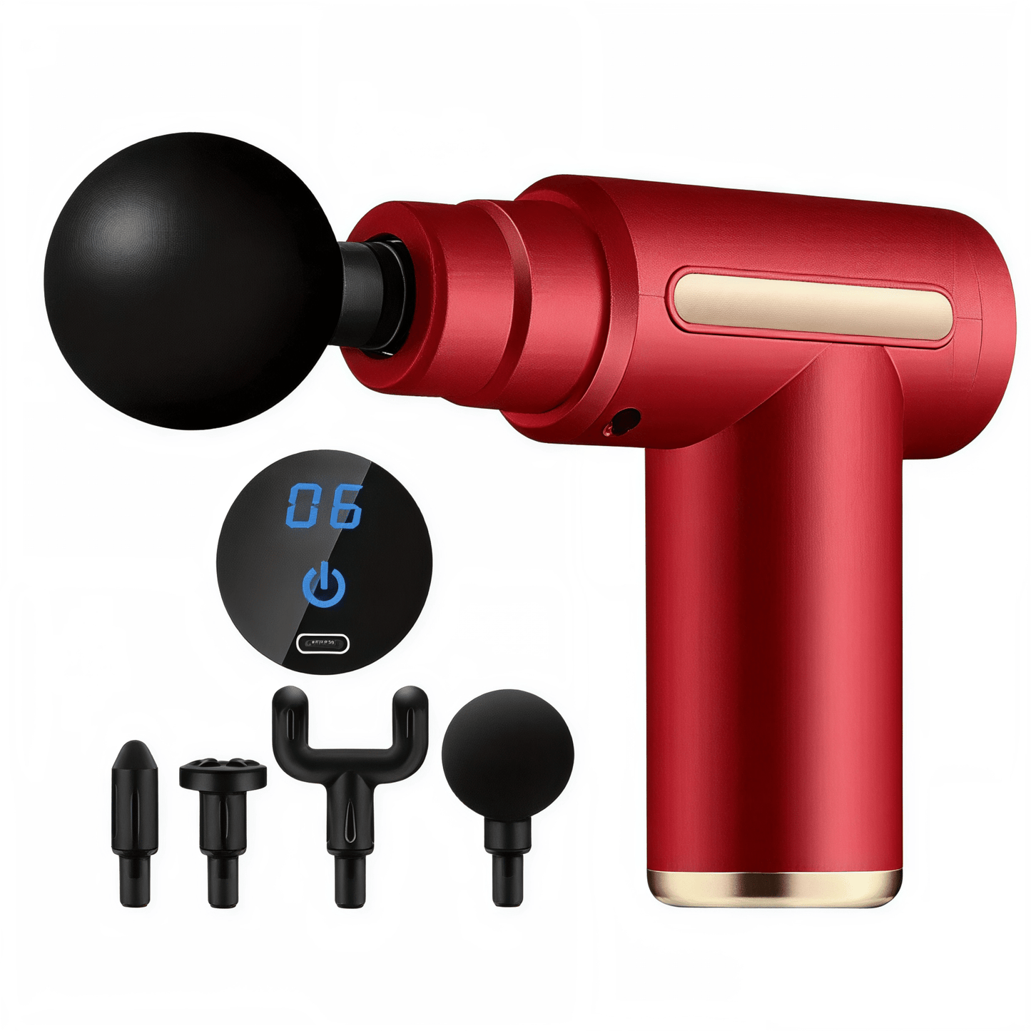 Tragbare Mini - Massagepistole – Handlicher Muskel - Massager für Tiefengewebemassage & Regeneration von Nacken & Körper - Lumavie