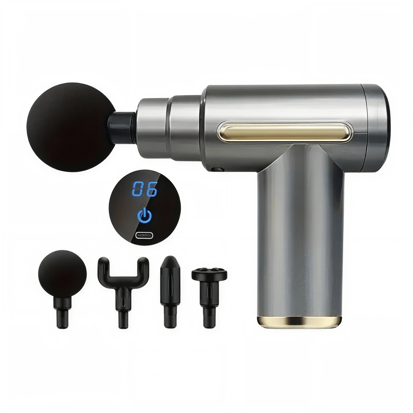 Tragbare Mini - Massagepistole – Handlicher Muskel - Massager für Tiefengewebemassage & Regeneration von Nacken & Körper - Lumavie