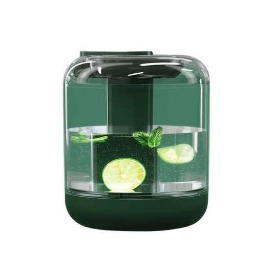 Aroma Diffuser 1L – Kabelloser Luftbefeuchter mit USB - Aufladung, LED - Farbwechsel & Aromafunktion für Raumduft & gesunde Raumluft - Lumavie