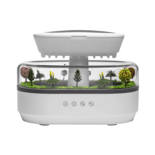Aroma Diffuser Regentropfen - Design – Luftbefeuchter für ätherische Öle mit LED - Farbwechsel zur Raumduft - & Luftbefeuchtung - Lumavie
