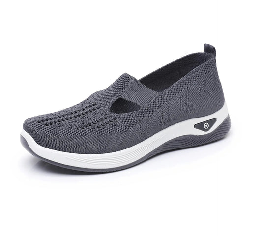EaseStep Slip - On Schuhe für Damen – Weiche & bequeme Sommerschuhe mit Anti - Rutsch - Sohle, ideal für Spaziergänge & Alltag - Lumavie