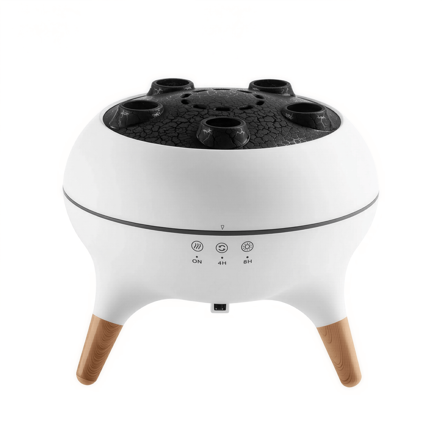 Luftbefeuchter Aroma Diffuser Qualle – 250 ml Ultraschallgerät mit LED - Farbwechsel & Fernbedienung für Raumduft & Wellness zuhause - Lumavie