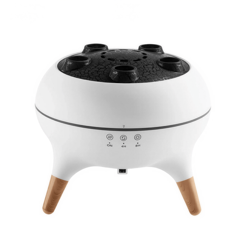 Luftbefeuchter Aroma Diffuser Qualle – 250 ml Ultraschallgerät mit LED - Farbwechsel & Fernbedienung für Raumduft & Wellness zuhause - Lumavie