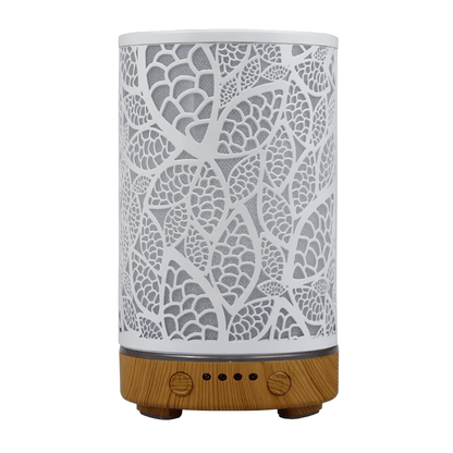 LumaBreeze – Metallischer Aroma Diffuser mit LED - Farbwechsel - Lumavie