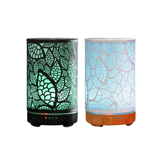 LumaBreeze – Metallischer Aroma Diffuser mit LED - Farbwechsel - Lumavie
