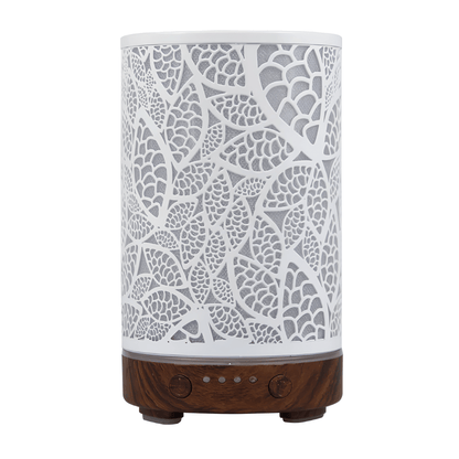 LumaBreeze – Metallischer Aroma Diffuser mit LED - Farbwechsel - Lumavie