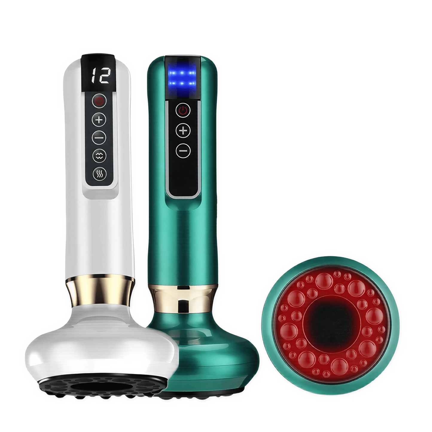 LumaSculpt Pro – Elektrischer Gua Sha & Vakuum - Massager mit Infrarot gegen Cellulite - Lumavie