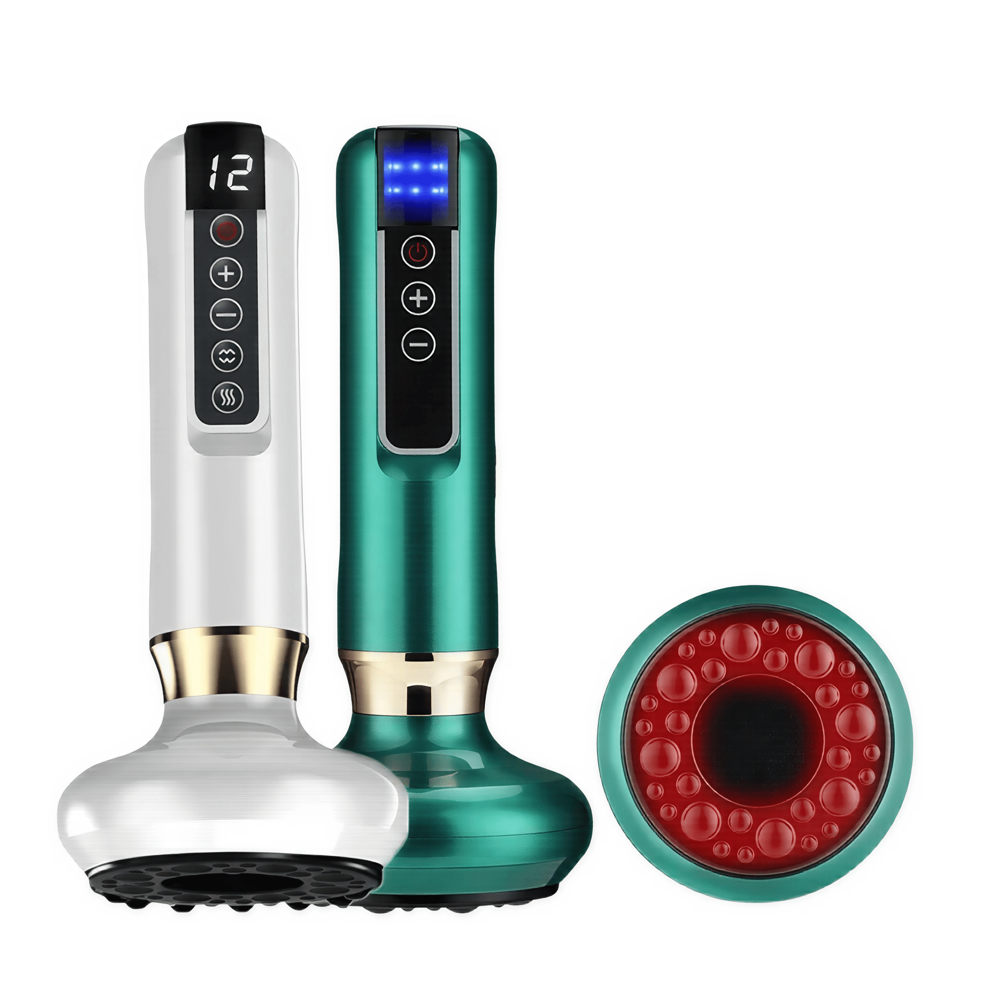 LumaSculpt Pro – Elektrischer Gua Sha & Vakuum - Massager mit Infrarot gegen Cellulite - Lumavie