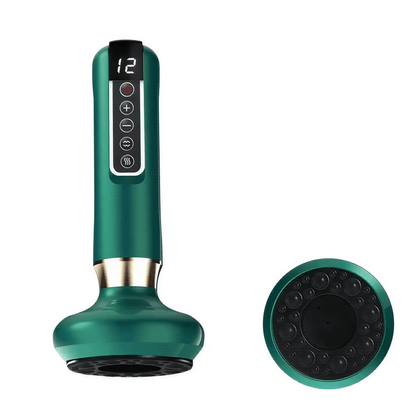 LumaSculpt Pro – Elektrischer Gua Sha & Vakuum - Massager mit Infrarot gegen Cellulite - Lumavie
