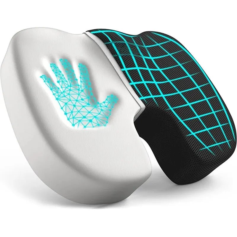 LumaSeat – Orthopädisches Sitzkissen aus Memory - Schaum für gesundes, bequemes Sitzen - Lumavie