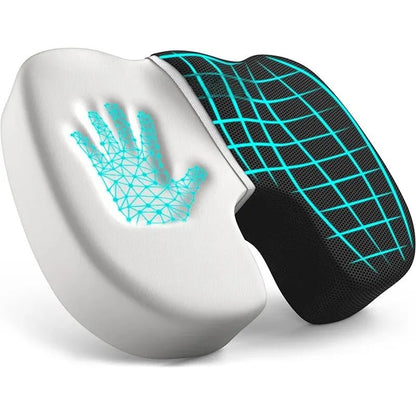 LumaSeat – Orthopädisches Sitzkissen aus Memory - Schaum für gesundes, bequemes Sitzen - Lumavie