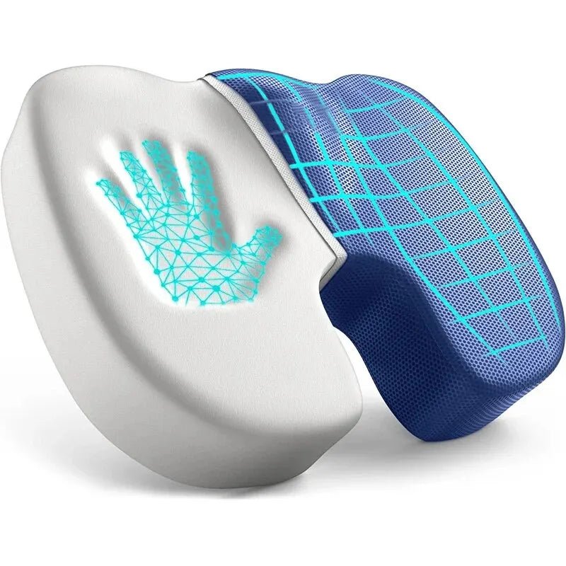 LumaSeat – Orthopädisches Sitzkissen aus Memory - Schaum für gesundes, bequemes Sitzen - Lumavie