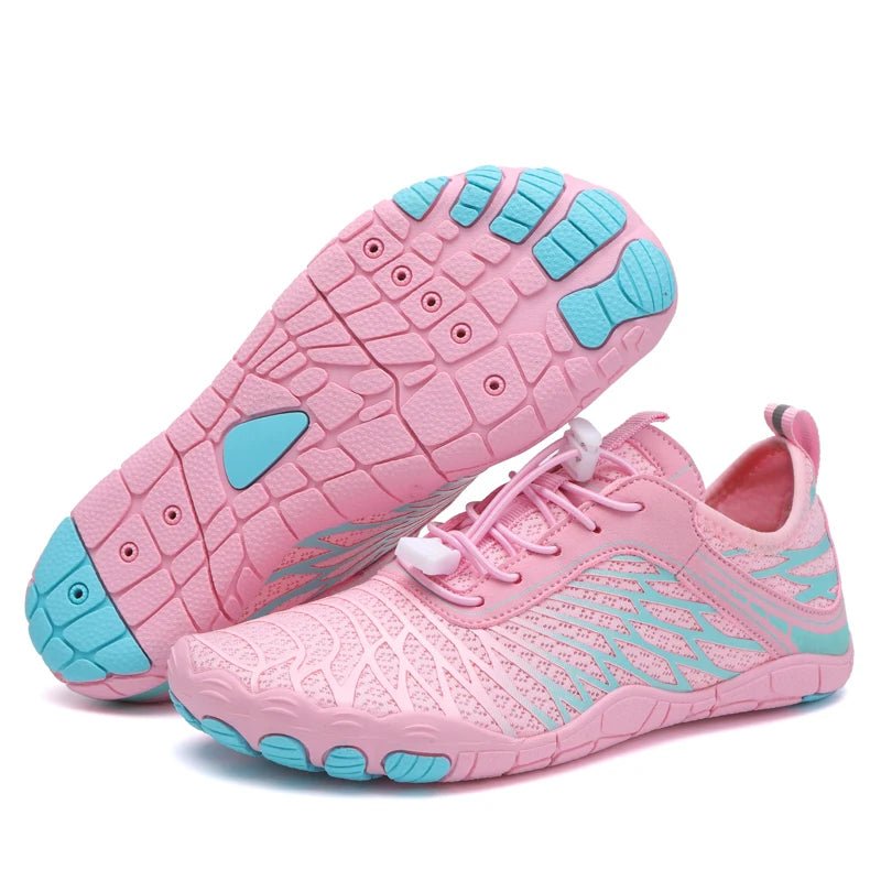 Lumavie FlowStep – Rutschfeste Barfußschuhe mit schnelltrocknender Sohle für Outdoor, Wasser & aktive Erholung im Sommer - Lumavie