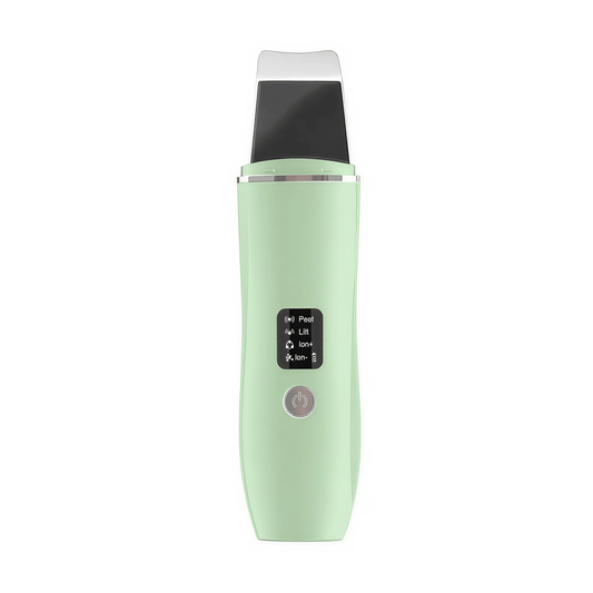 Lumavie SkinEssence – 4 - in - 1 Ultraschall Peelinggerät zur effektiven Porenreinigung, Hautstraffung & täglichen Gesichtsreinigung - Lumavie