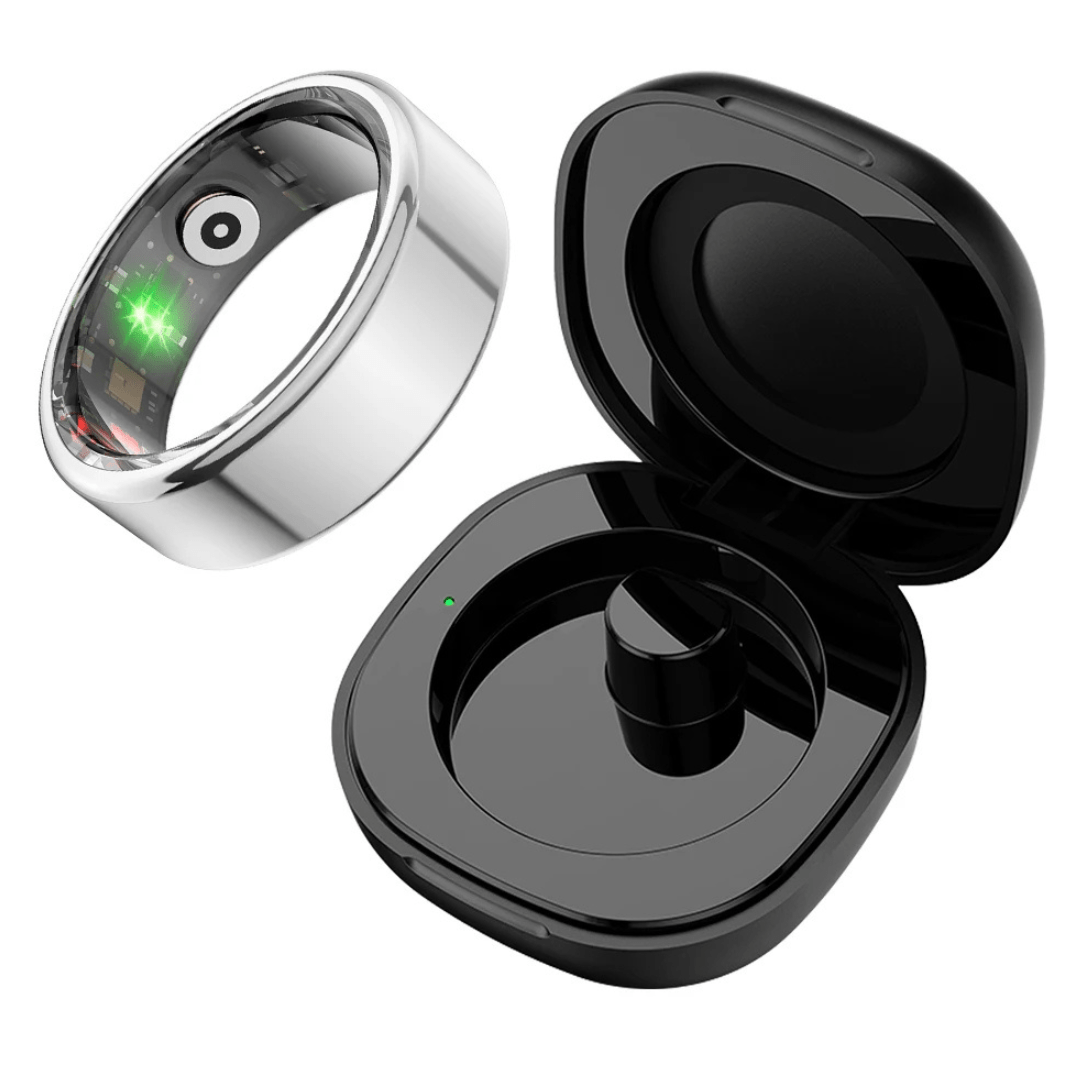 Smart Ring R02 – Hochmoderner Gesundheits - Tracker im Ringformat mit Schlaf - & Herzfrequenzüberwachung für Männer & Frauen - Lumavie