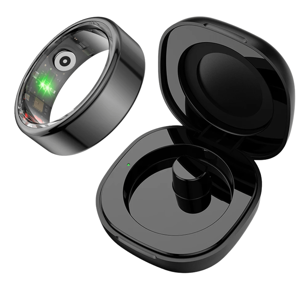 Smart Ring R02 – Hochmoderner Gesundheits - Tracker im Ringformat mit Schlaf - & Herzfrequenzüberwachung für Männer & Frauen - Lumavie