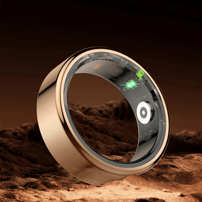 Smart Ring R02 – Hochmoderner Gesundheits - Tracker im Ringformat mit Schlaf - & Herzfrequenzüberwachung für Männer & Frauen - Lumavie