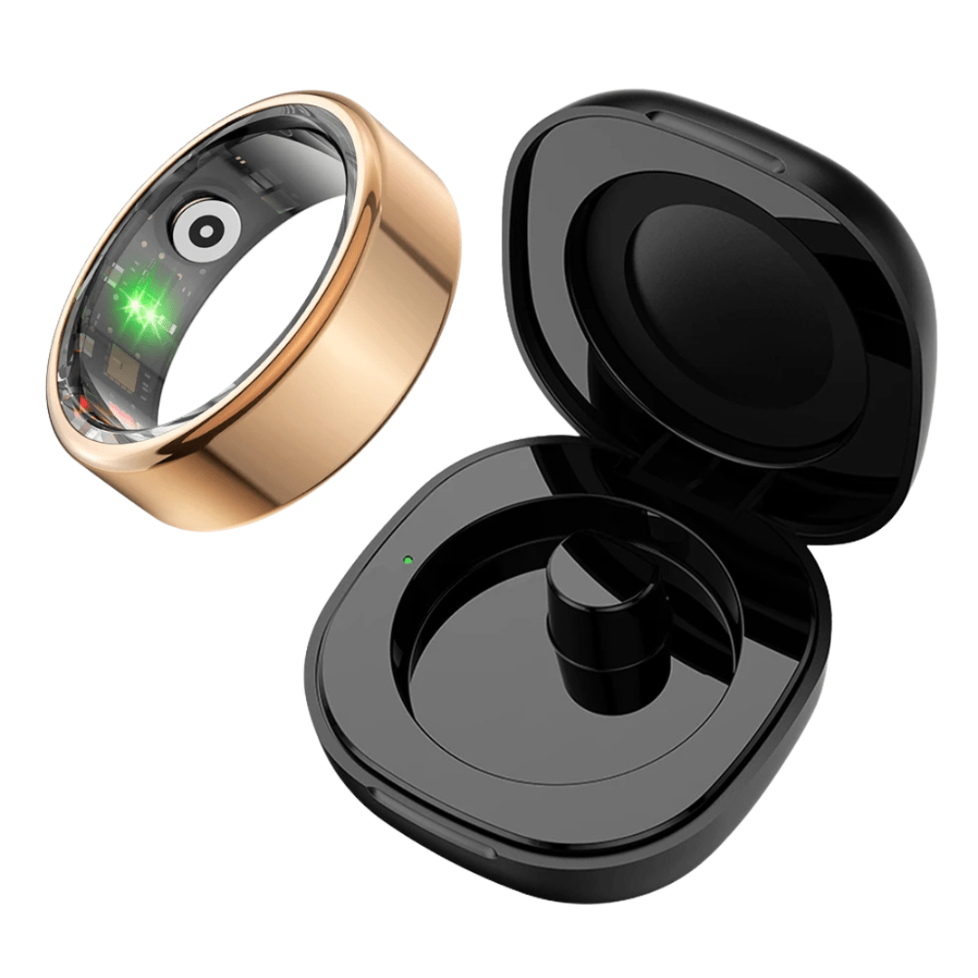 Smart Ring R02 – Hochmoderner Gesundheits - Tracker im Ringformat mit Schlaf - & Herzfrequenzüberwachung für Männer & Frauen - Lumavie