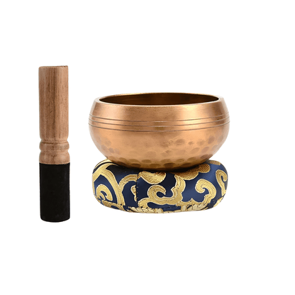 TibetiSoul Meditationsschale - Original tibetische Klangschale für tiefenentspannte Meditation, Yoga - Rituale & emotionale Balance - Lumavie