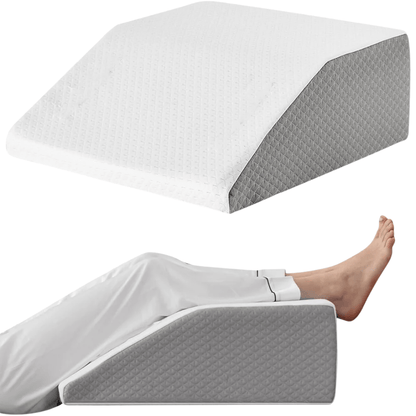 Venenkissen Beinhochlagerung – Orthopädisches Memory Foam Kissen zur Entlastung von Beinen, Wirbelsäule & für besseren Schlaf - Lumavie